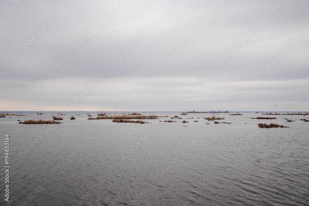 Pleshcheyevo lake near the city of Rostov in the Yaroslavl region.