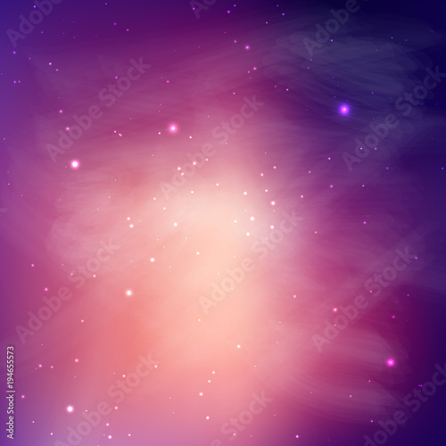 Abstract galaxy background