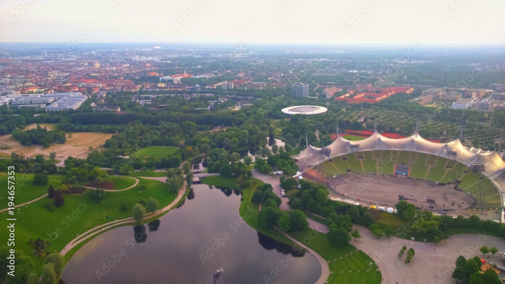 Munchen cityscape 