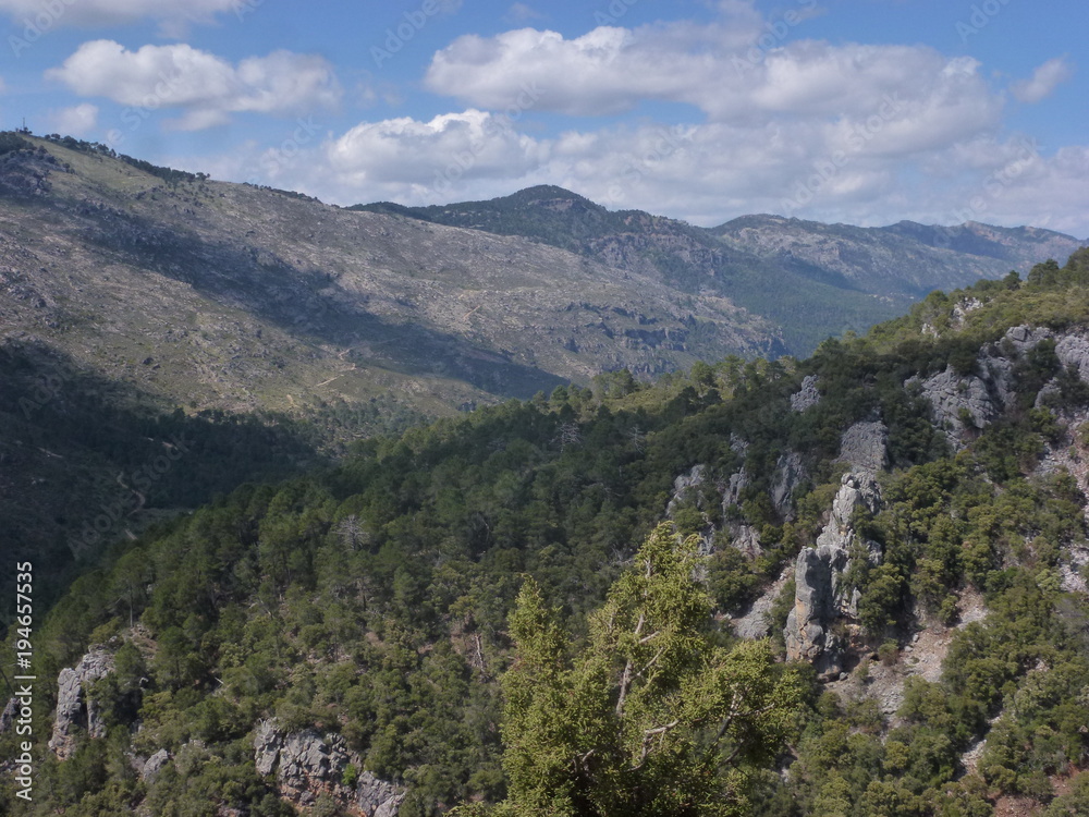 Parque natural de las Sierras de Cazorla, Segura y Las Villas en Jaen (Andalucia,España) Parque natural de las Sierras de Cazorla, Segura y Las Villas en Jaen (Andalucia,España)