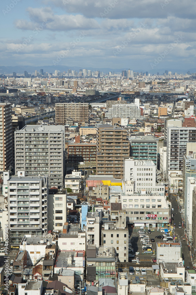 Obraz premium 堺市の街並み