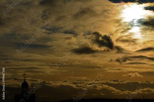 Northampton sunset 