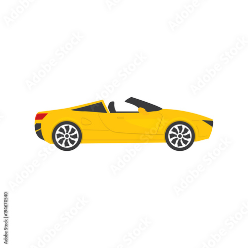 sports car vector icon