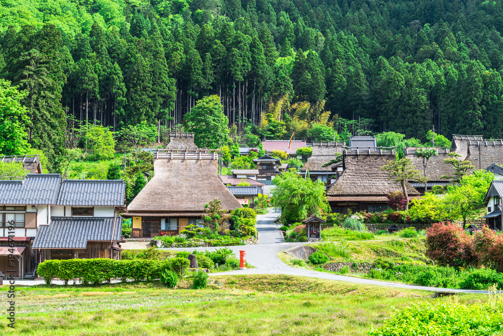 Fototapeta premium 京都 美山かやぶきの里