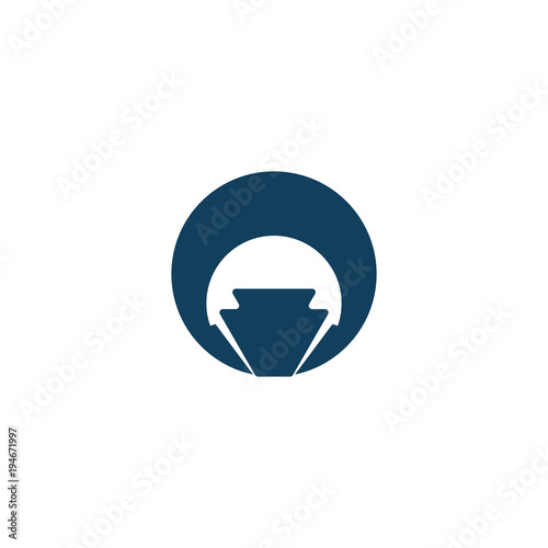 Wallpaper Mural keyston logo design, abstract graphic icon, logo design template, symbol for company Torontodigital.ca