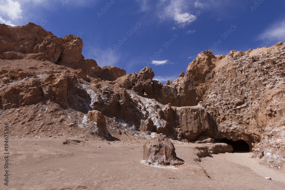 Atacama Desert near San Pedro de Atacama in Chile.