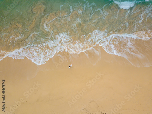 Girl Twirling on Kekaha Beach Kauai