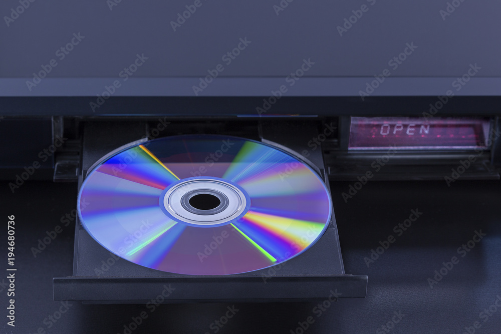 Disk in dvd-rom.