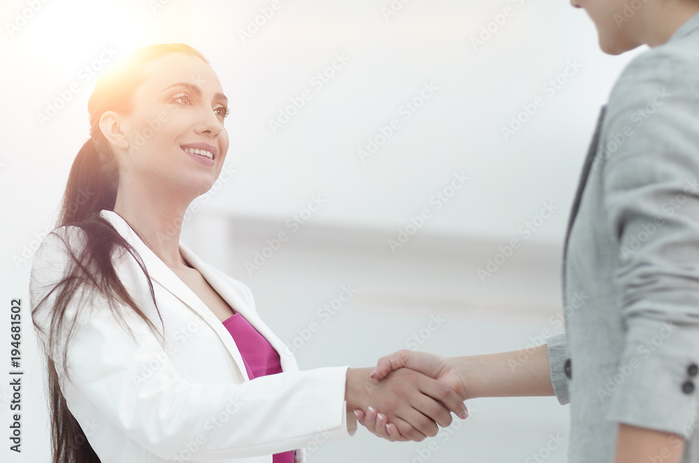 business concept.handshake of business partners business concept.handshake of business partners