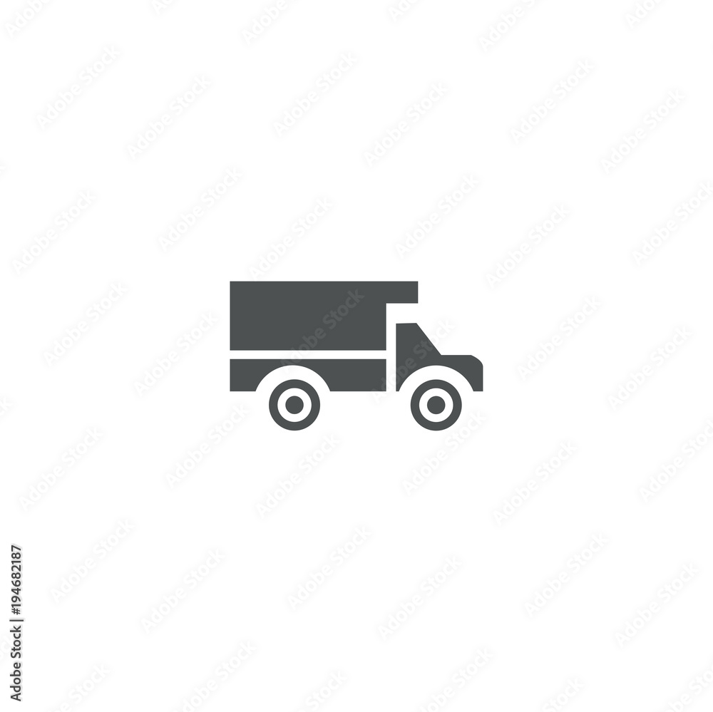truck icon. sign design