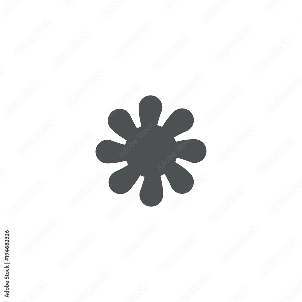 flower icon. sign design flower icon. sign design