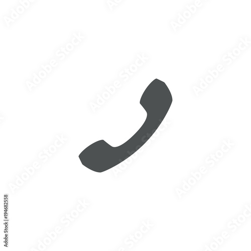 telephone icon. sign design