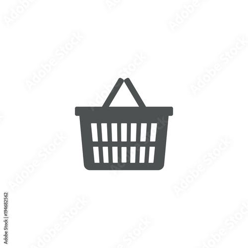 basket icon. sign design