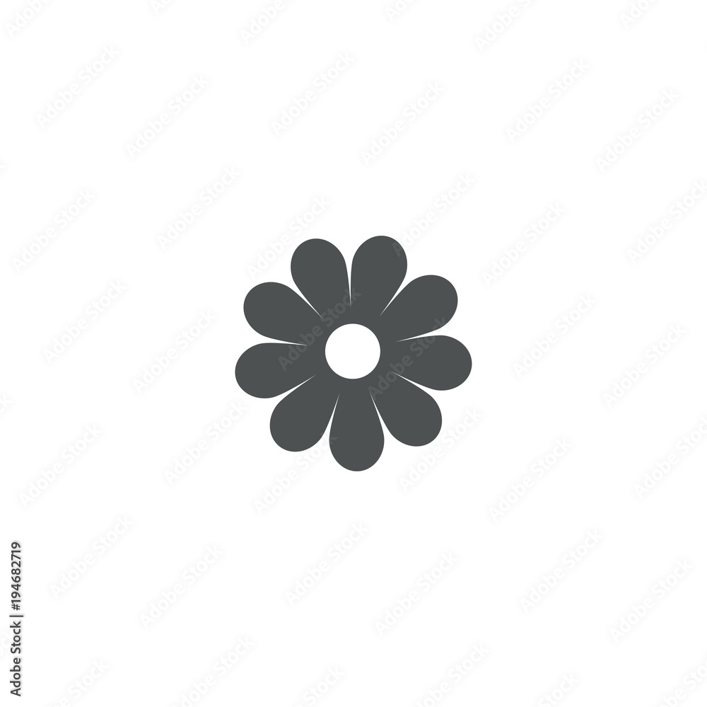 flower icon. sign design flower icon. sign design