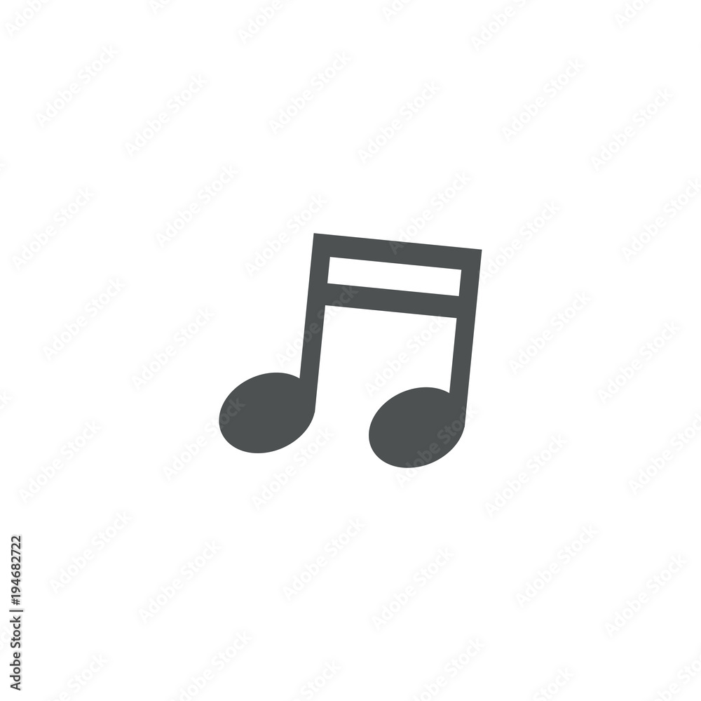 music note icon. sign design music note icon. sign design
