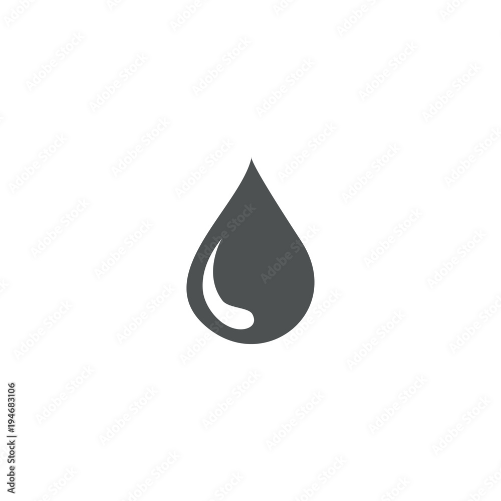 drop icon. sign design drop icon. sign design