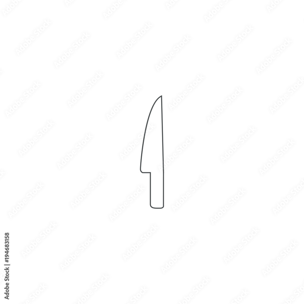 knife icon. sign design knife icon. sign design