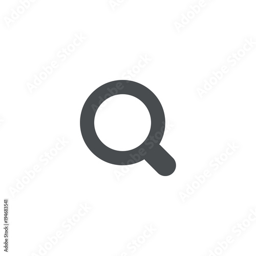 lupa icon. sign design