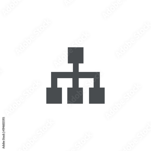 site map icon. sign design