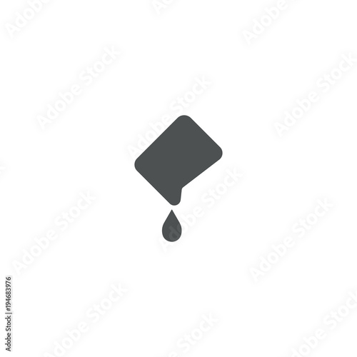 oil icon. sign design