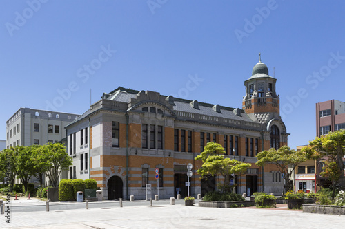 Obraz na płótnie 門司港レトロ地区 旧大阪商船ビル w salonie