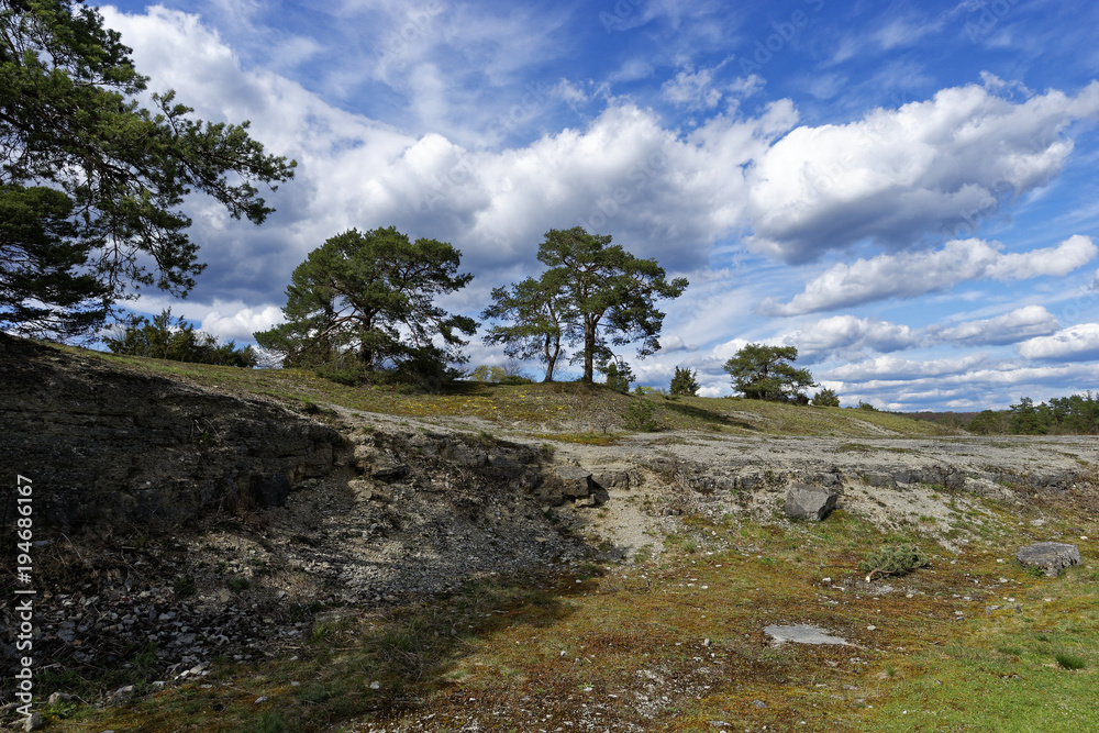 Burgruine und Naturschutzgebiet Homburg, Franken, Bayern, Deutschland