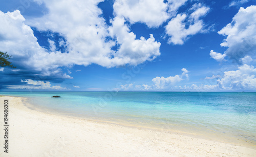 Tropical scenery with amazing beaches of Mauritius island © Balate Dorin
