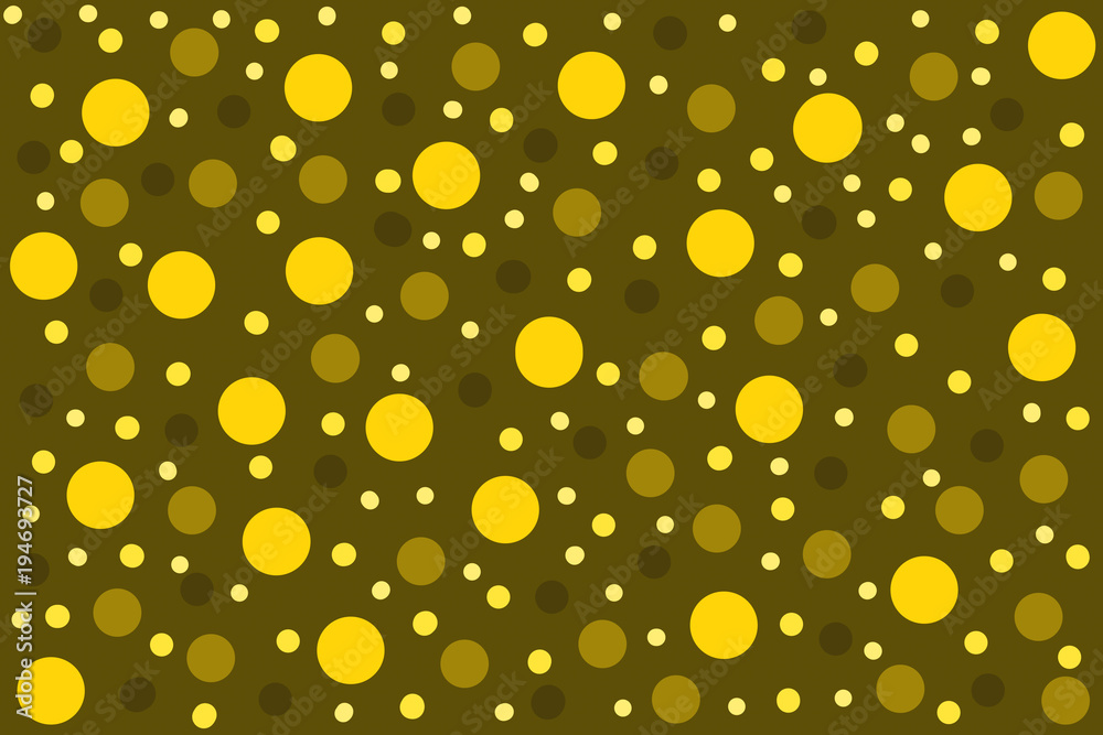 Polka Dot Pattern, Seamless, Abstract Background