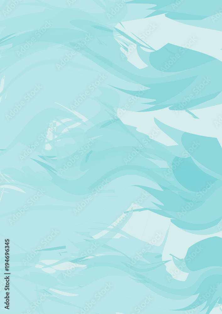 Sea green shades abstract background