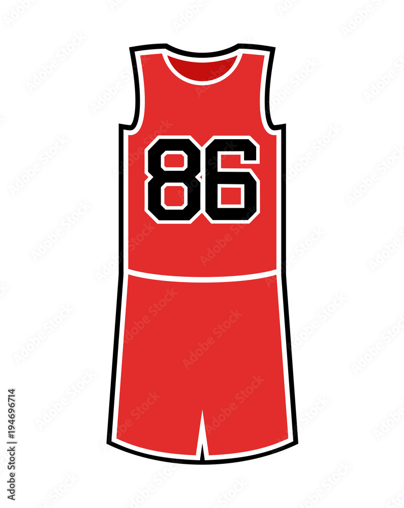 Obraz premium Basketball uniform