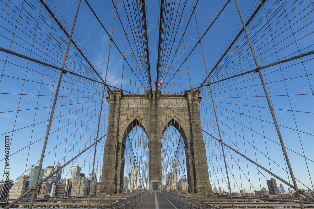 Fototapeta premium Brooklyn Bridge Tower