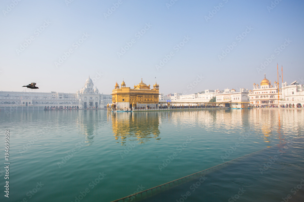Fototapeta premium The Golden Temple at Amritsar Completed in 1589