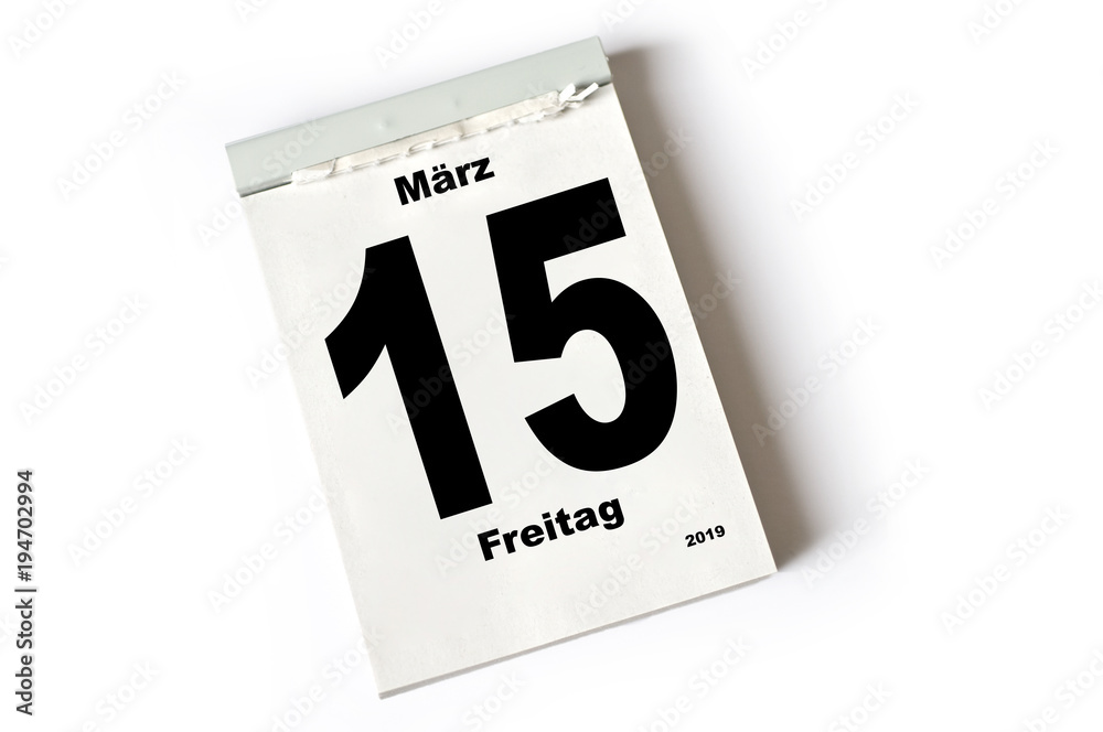 15. März 2019 15. März 2019