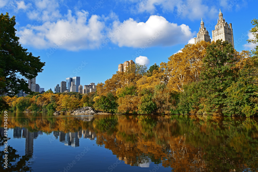 Central Park in autumn Central Park in autumn