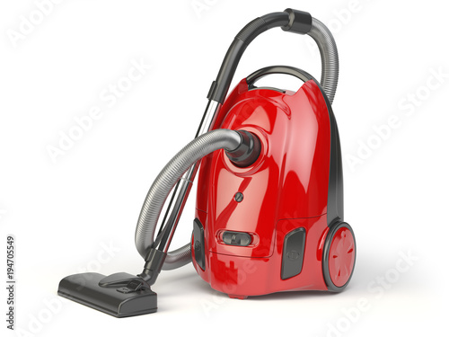 Vacuum cleaner isolated on white background