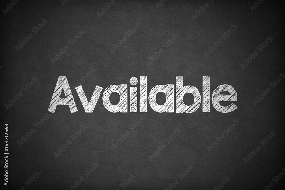 Obraz premium Available on Textured Blackboard.