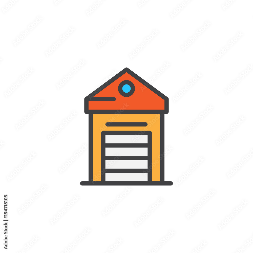 Greenhouse filled outline icon, line vector sign, linear colorful pictogram isolated on white. Glasshouse symbol, logo illustration. Pixel perfect vector graphics Greenhouse filled outline icon, line vector sign, linear colorful pictogram isolated on white. Glasshouse symbol, logo illustration. Pixel perfect vector graphics