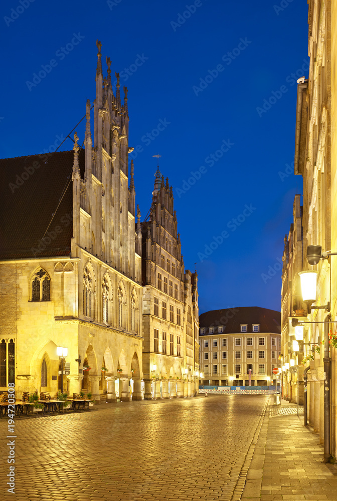 Obraz premium Prinzipalmarkt In Muenster, Germany