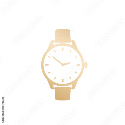 watch vector logo element