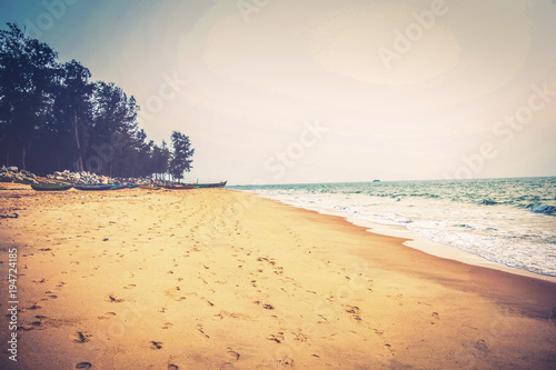 Photography Beach and tropical sea- India