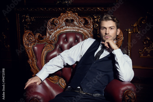 well dressed man