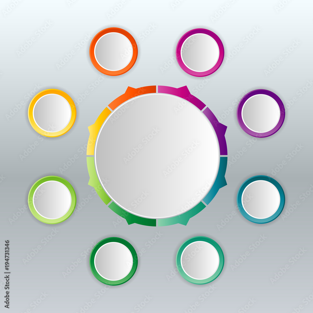 Modern infographics options banner. Vector illustration. Modern infographics options banner. Vector illustration.