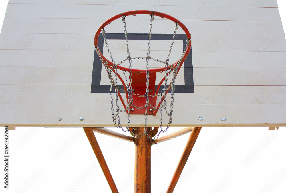 Naklejka premium basketball Hoop outdoor