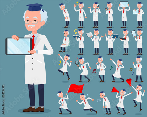 flat type Research Doctor old men_2