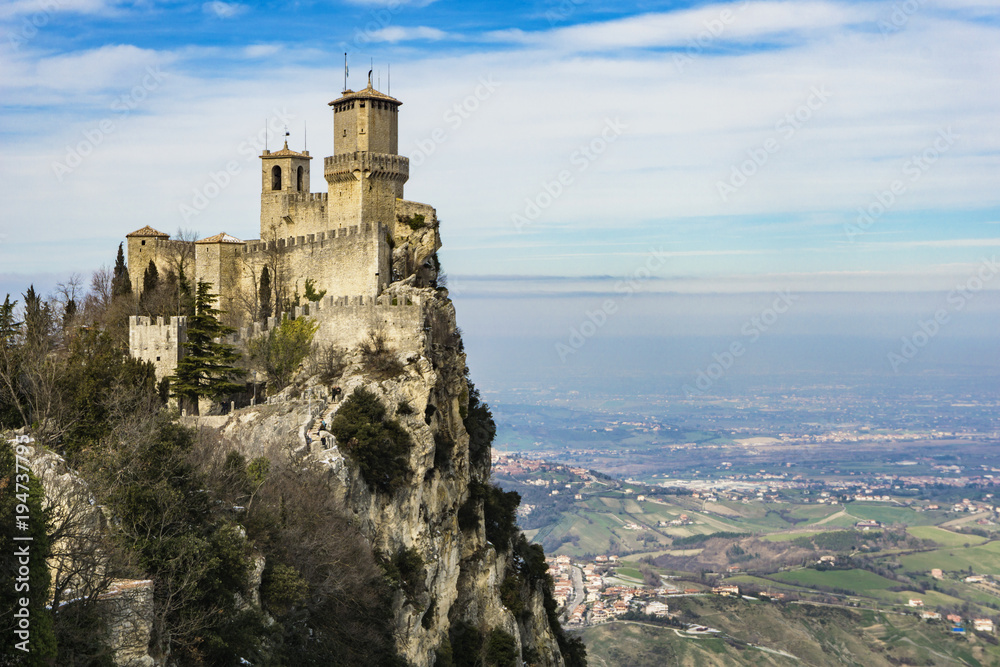 Fortress of Guaita on Mount Titano, San Marino