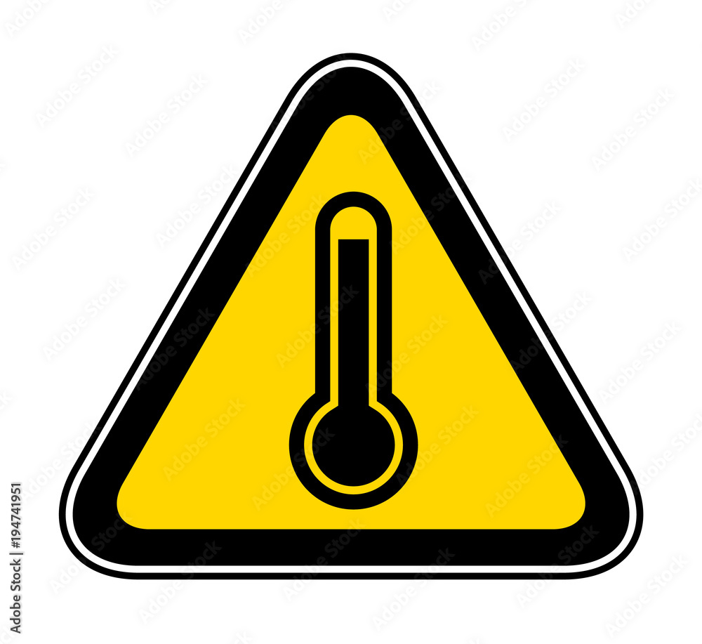 Triangular Warning Hazard Symbol Triangular Warning Hazard Symbol