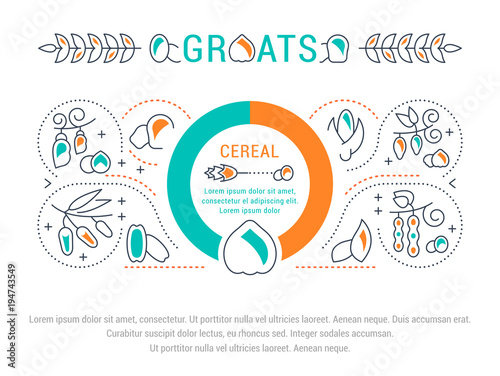 Website Banner and Landing Page of Groats.