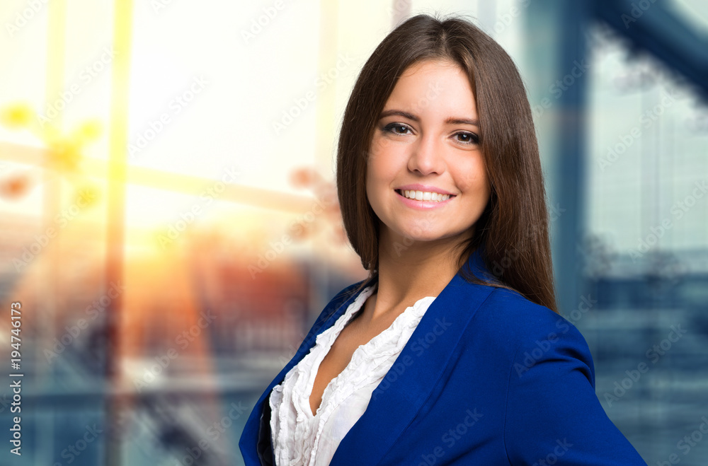Fototapeta premium SMiling female manager