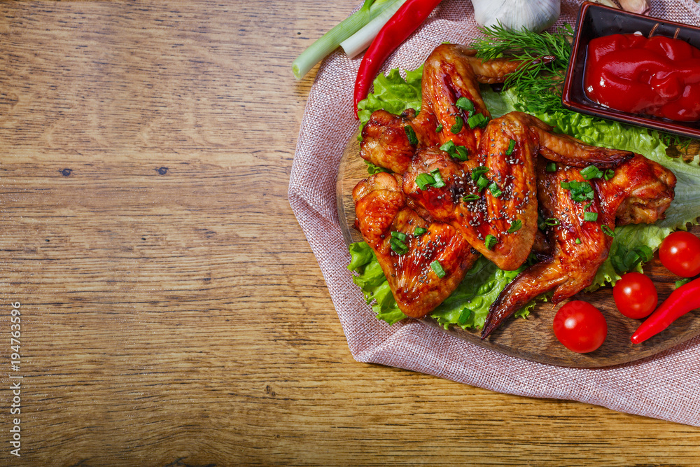 Fried chicken wings Fried chicken wings