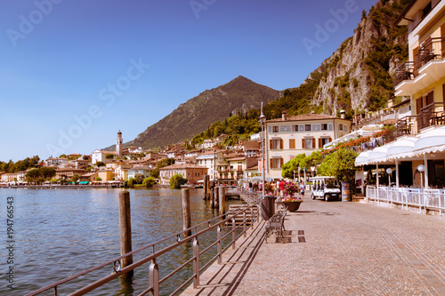 Limone sul Garda on the shore of Lake Garda, Italy. © isaac74